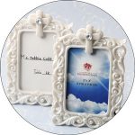 Personalized Baby Christening & Communion & Baptism Picture Frames With Cross