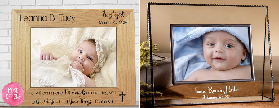 Top Baptism Picture Frames With Cross